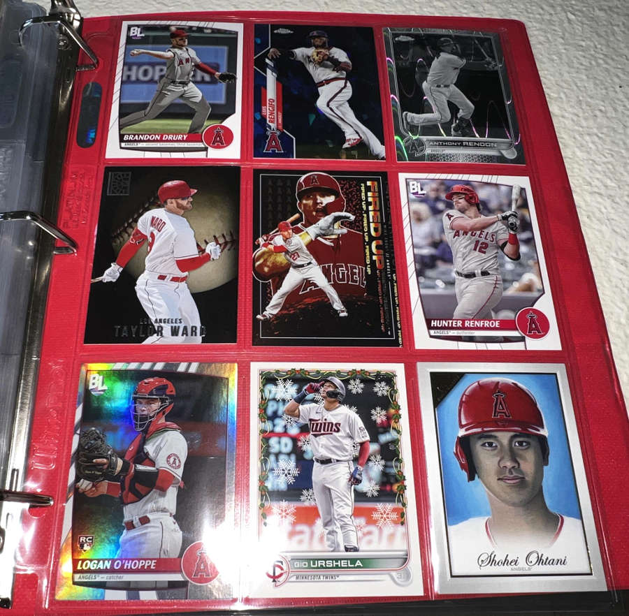 Card Buzz Angels Opening Day starters 2023 edition